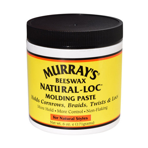 Murrays Beeswax Natural-loc Molding Paste Holds Cornrows Braids Twists, 6 Oz